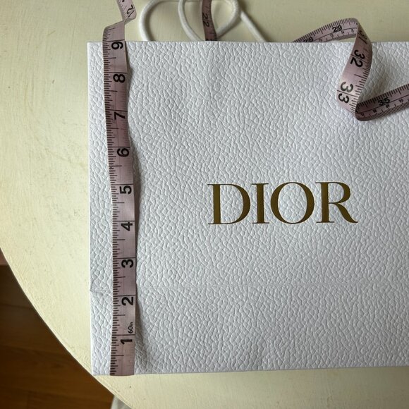 Authentic White Dior Paper Bag - Picture 6 of 7